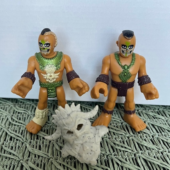 imaginext ultra t rex tribal cavemen - Picture 1 of 4